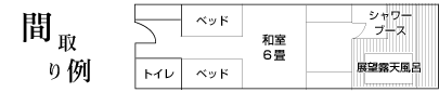 和洋室の間取り図